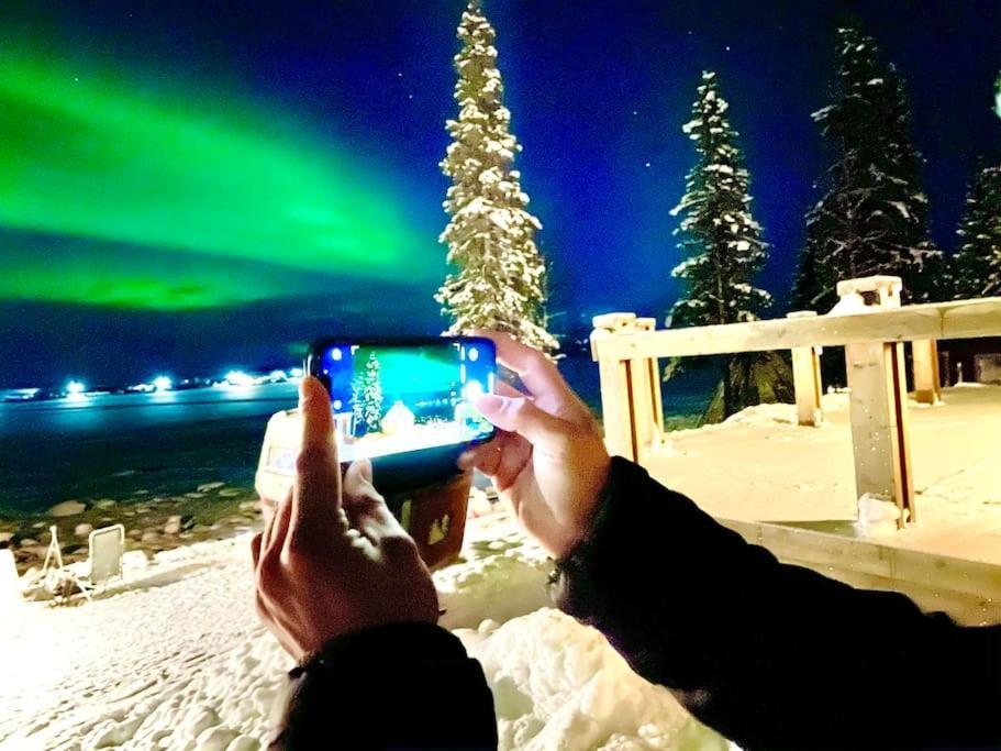 Northern Light Huts - Paradise Lapland Кируна Экстерьер фото
