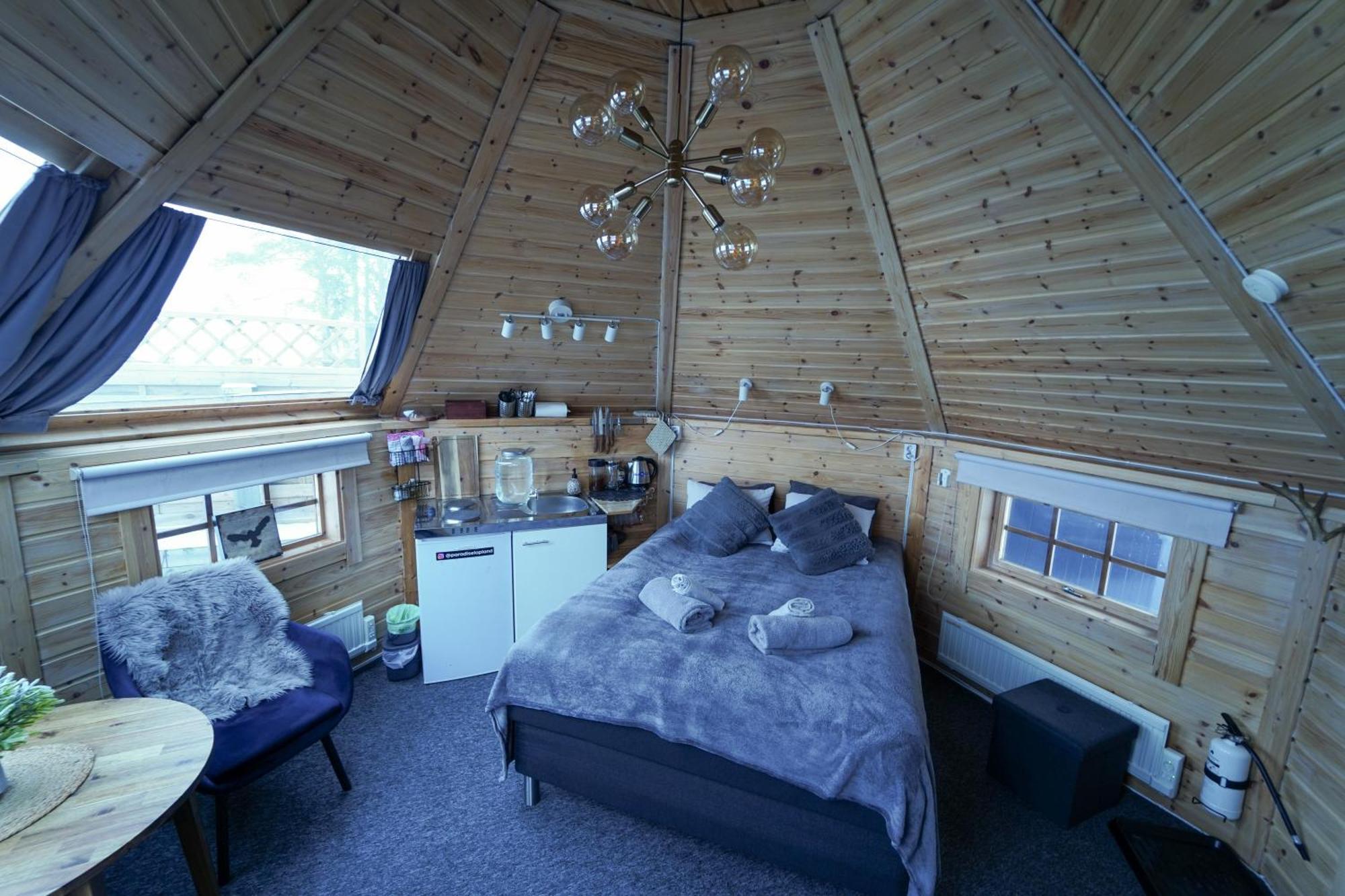 Northern Light Huts - Paradise Lapland Кируна Экстерьер фото