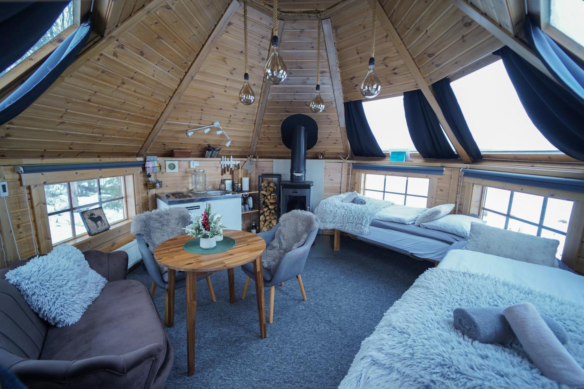Northern Light Huts - Paradise Lapland Кируна Экстерьер фото