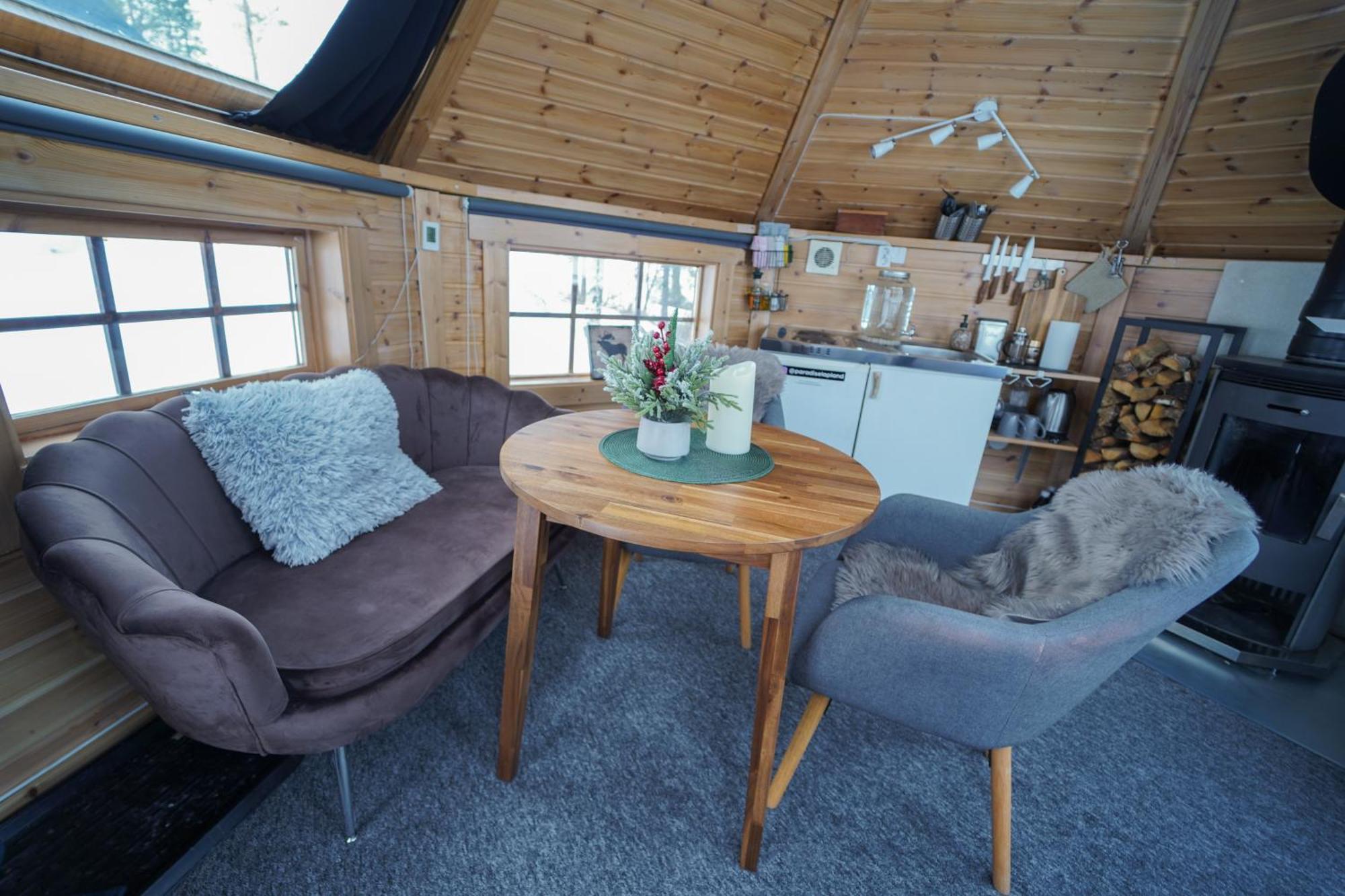 Northern Light Huts - Paradise Lapland Кируна Экстерьер фото