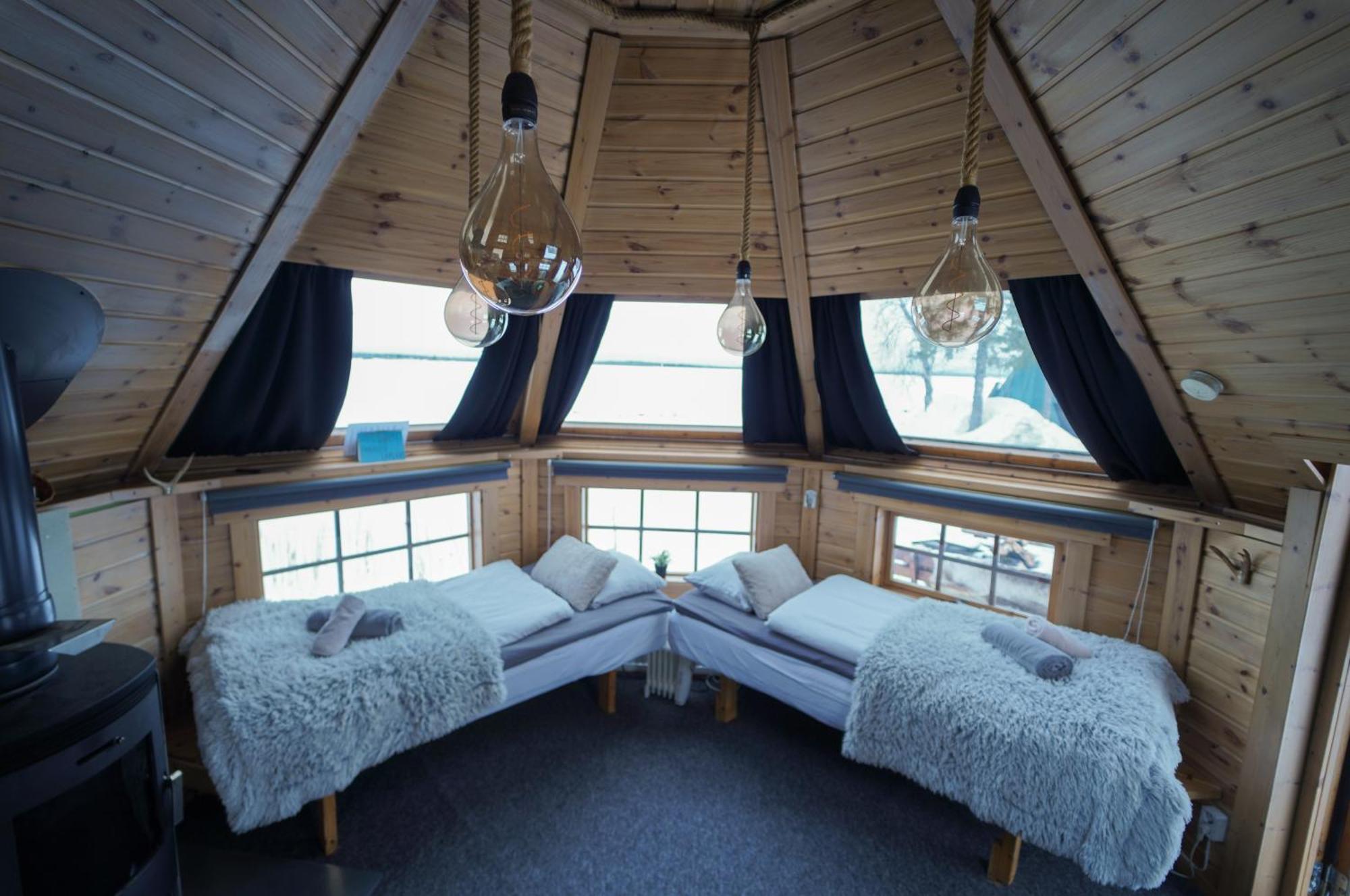 Northern Light Huts - Paradise Lapland Кируна Экстерьер фото