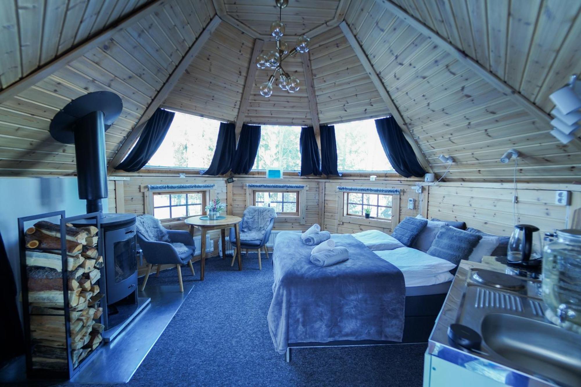 Northern Light Huts - Paradise Lapland Кируна Экстерьер фото